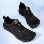 Barefoot Five-Toed Fitness Shoes – Sneakers Separated Toe Footwear for Men & Women Neuropathy, Hiking, Yoga, Gym, Beach