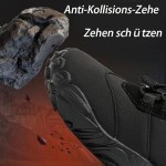 Winter Grounding Shoes with Copper, Hike Winter Barefoot Boots for Womens Mens,Wide Toe Box Non-Slip Trail Running