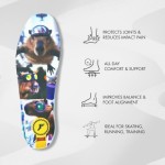 Generic Kingfoam Elite pro FP Insoles - USA Men's | Women's Size: Small (M 3-8 / W 5-10), Thickness: High (5mm Toe 10mm Heel), Graphic:: Metal Gear Capy