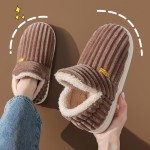 Women‘s Fleece Slippers Unisex Warm Winter Indoor/Outdoor Shoes