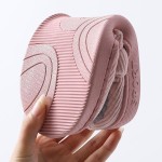 Unisex Mens Womens Memory Foam Scuff Slippers Casual Slip On Warm House Shoes Indoor/Outdoor Sandal Slippers With Rubber Sole