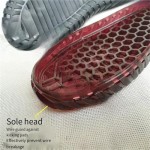 Crystal Sole DIY Hand Crochet Sole Material(Brown,44)