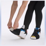 2 Pairs Unisex Over Sneaker Dance Socks, Shoe Covers for Women Ballet Dancers,Dance Socks Over Shoes for Dancing on Smooth Floors Black